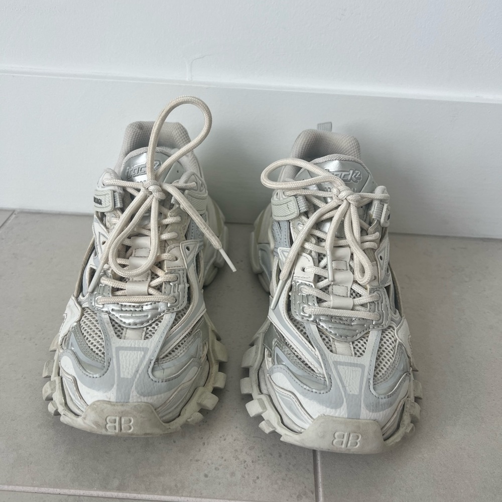 Balenciaga Track.2 low top sneakers white/white